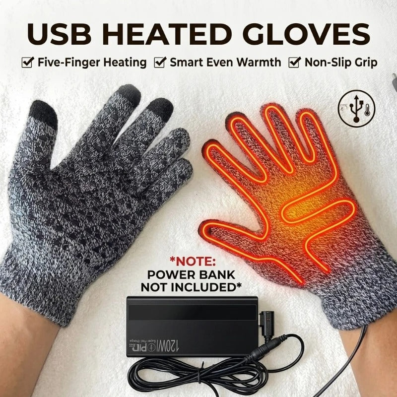 Gants chauffants électriques