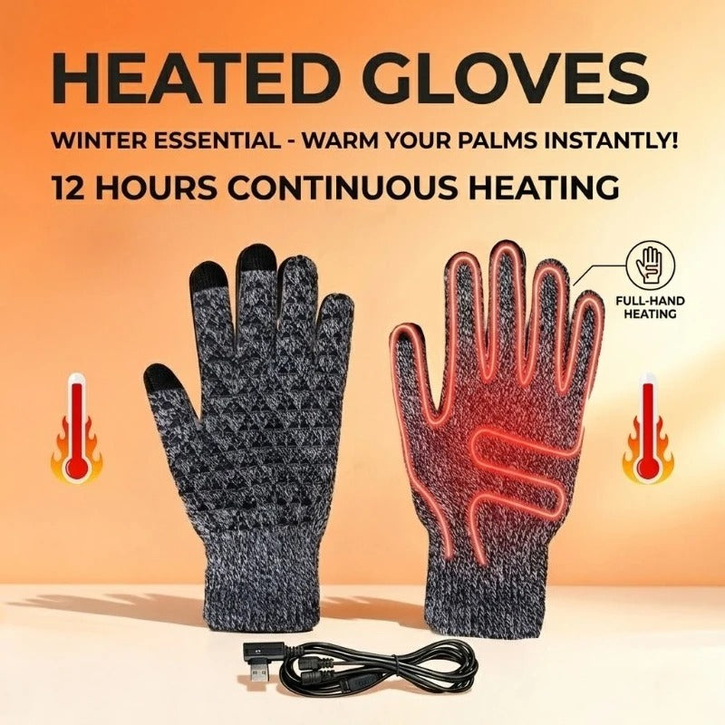 Gants chauffants électriques