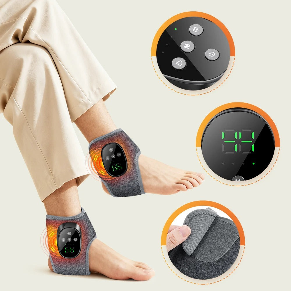 Masseur chauffant pour poignets et pieds