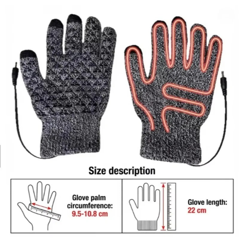 Gants chauffants électriques