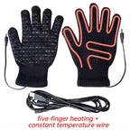 Gants chauffants électriques