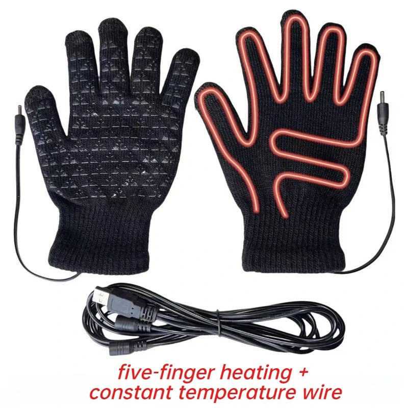 Gants chauffants électriques